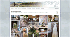Desktop Screenshot of photographersofportland.com